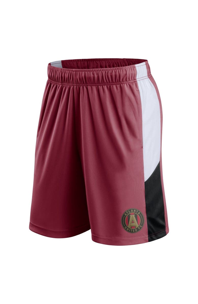 FANATICS Men's Fanatics Branded Red Atlanta United FC Prep Squad Shorts, Alternate, color, 
