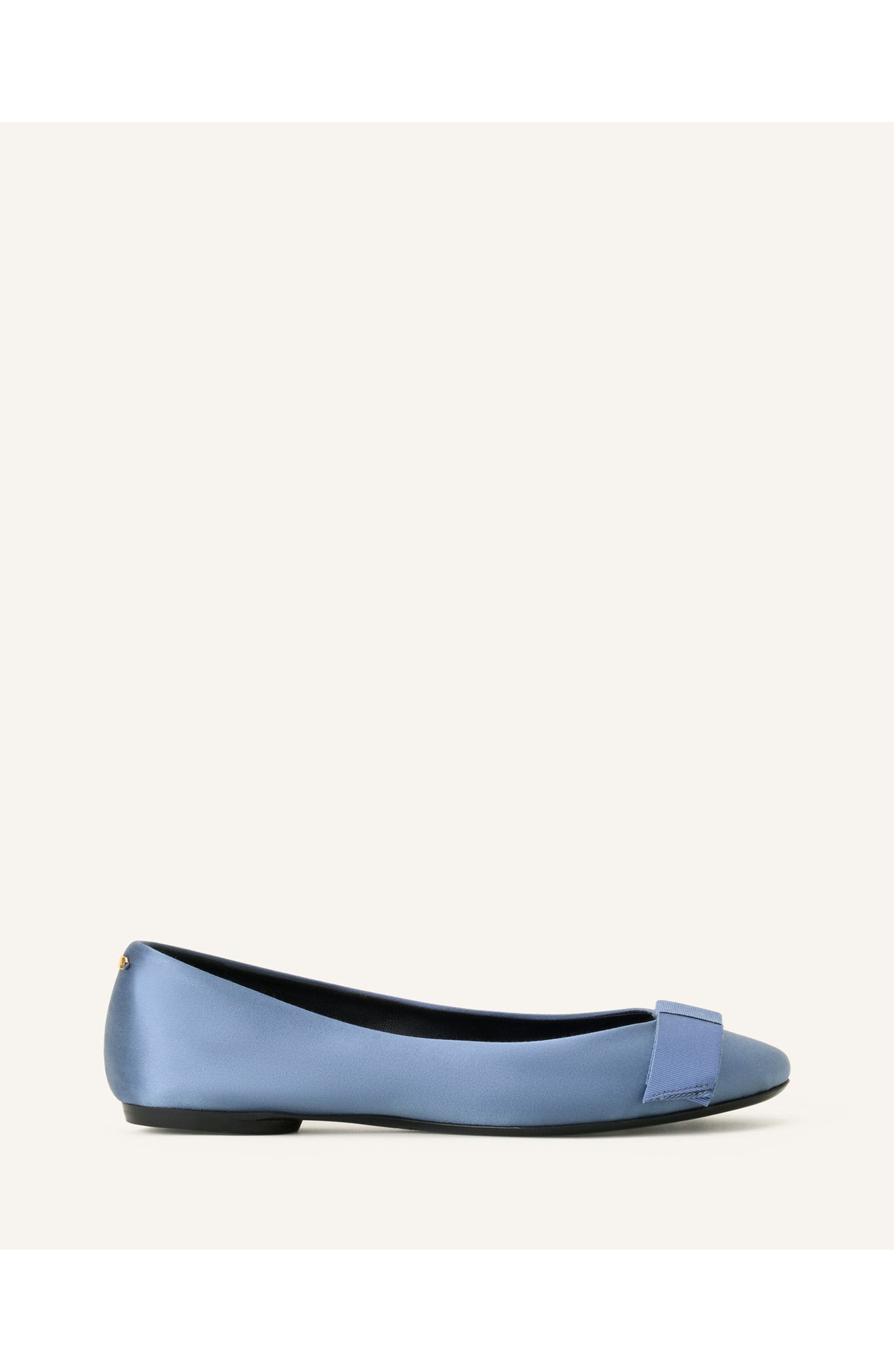 Lanvin The Ballerina With A Satin Bow, Main, color, Lanvin Blue