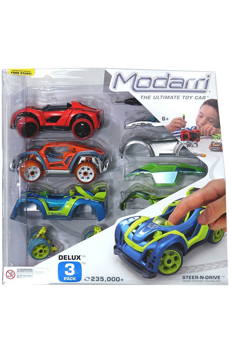 Modarri Deluxe Car 3 Pack, Ages 6+, Main, color, Multicolored