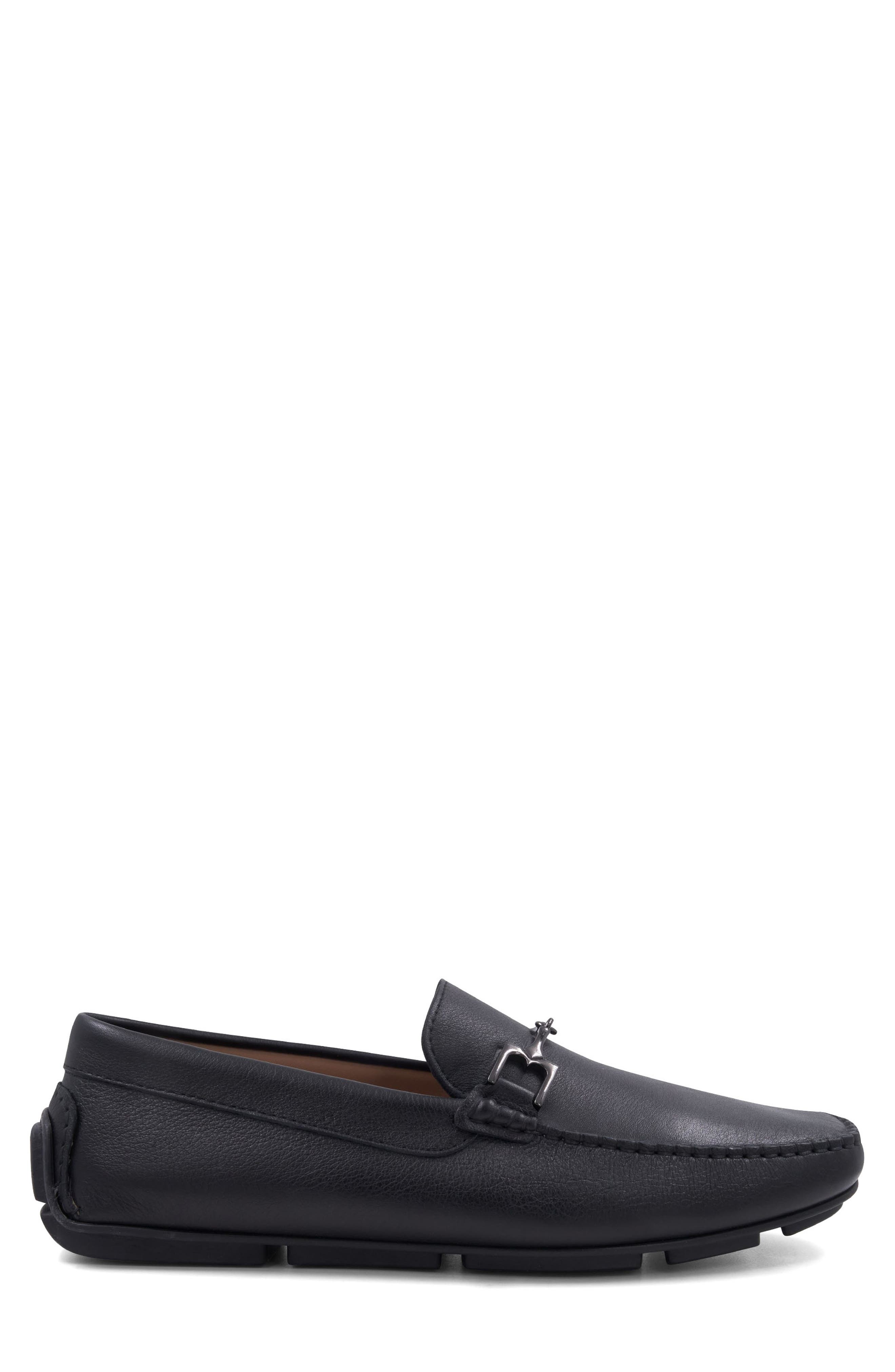 Bruno Magli Teramo Loafer, Alternate, color, Black Calf