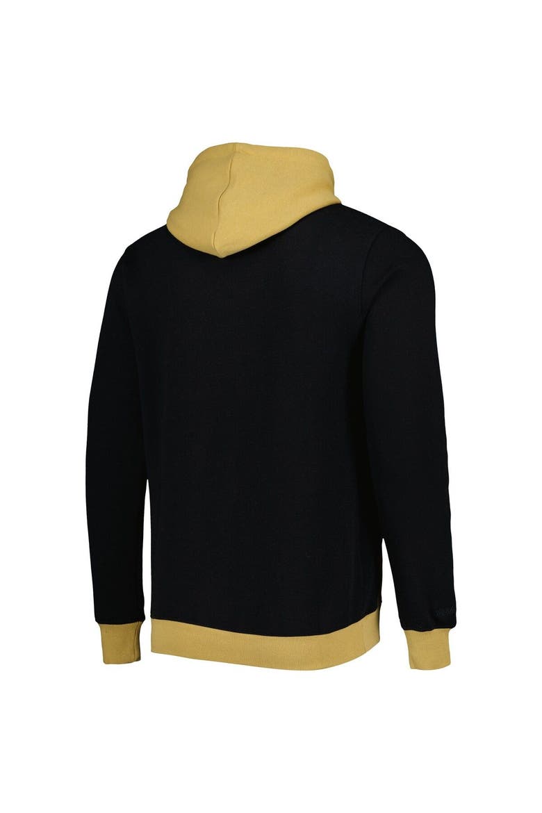 Men's Mitchell & Ness Black New Orleans Saints Big Face 5.0 Pullover Hoodie, Alternate, color, Black