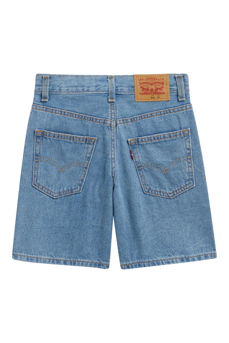Kids' Stay Loose Denim Short, Alternate, color, BASIL SKY