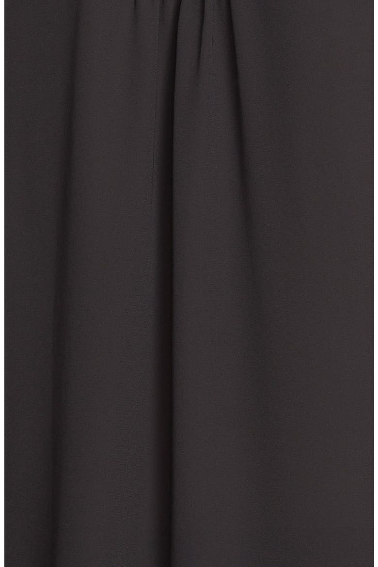 Tie Blouse (Nordstrom Exclusive), Alternate, color, BLACK