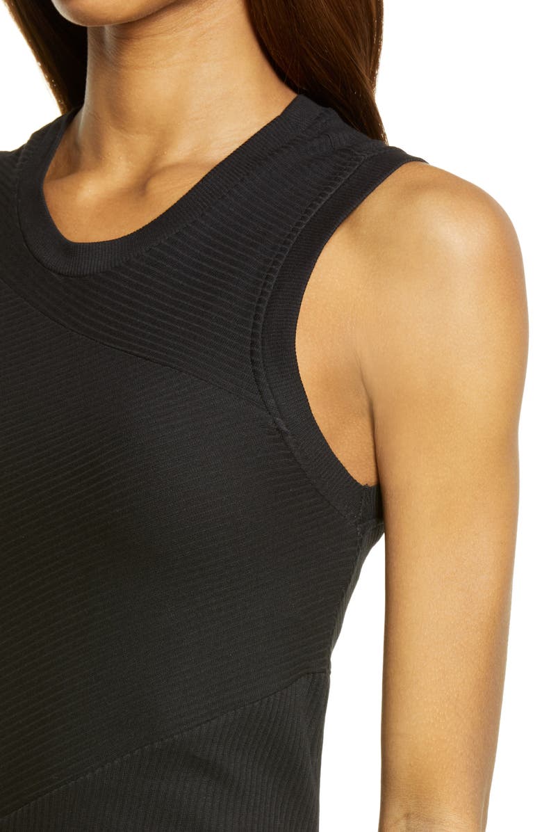 AllSaints Gia Sleeveless Rib Maxi Dress, Alternate, color,