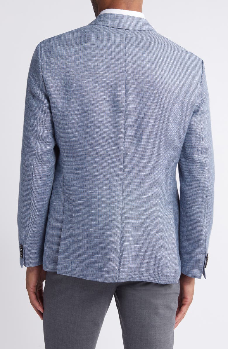 BOSS Hutson Linen & Wool Sport Coat, Alternate, color,
