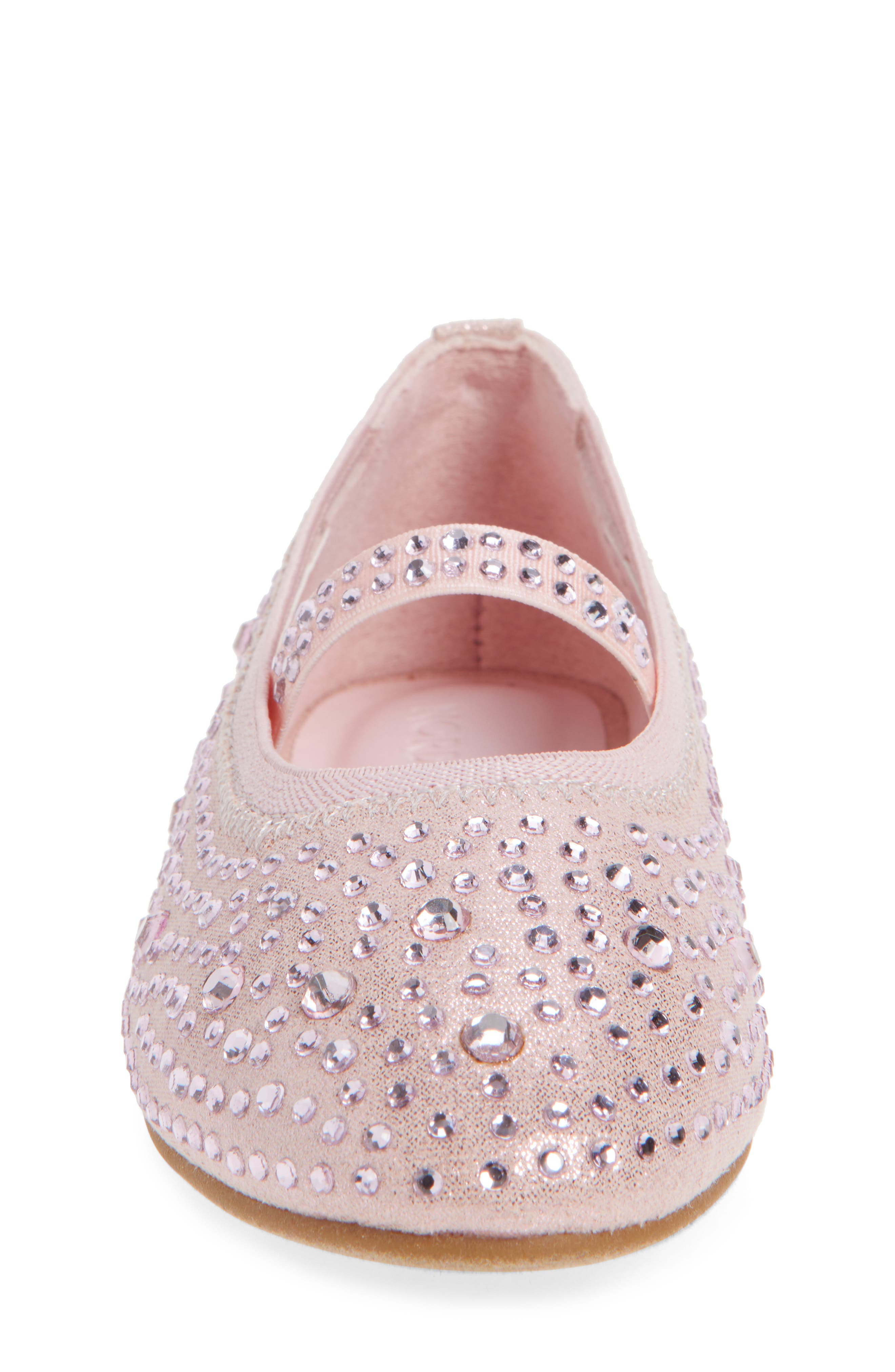 Kids' Kyleigh Sparkle Mary Jane Flat, Alternate, color, PINK METALLIC