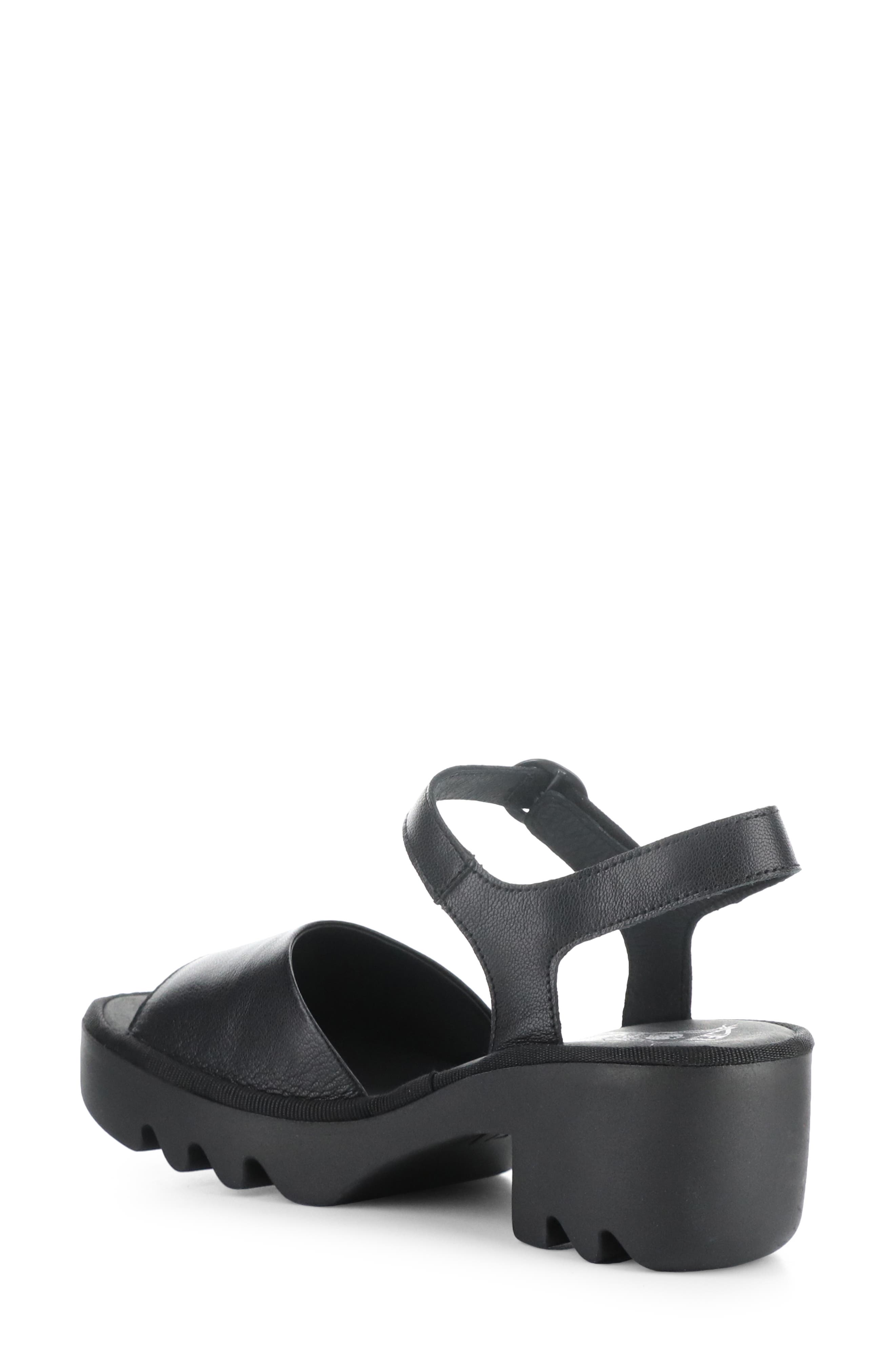 Fly London Tull Platform Sandal, Alternate, color, Black Mousse