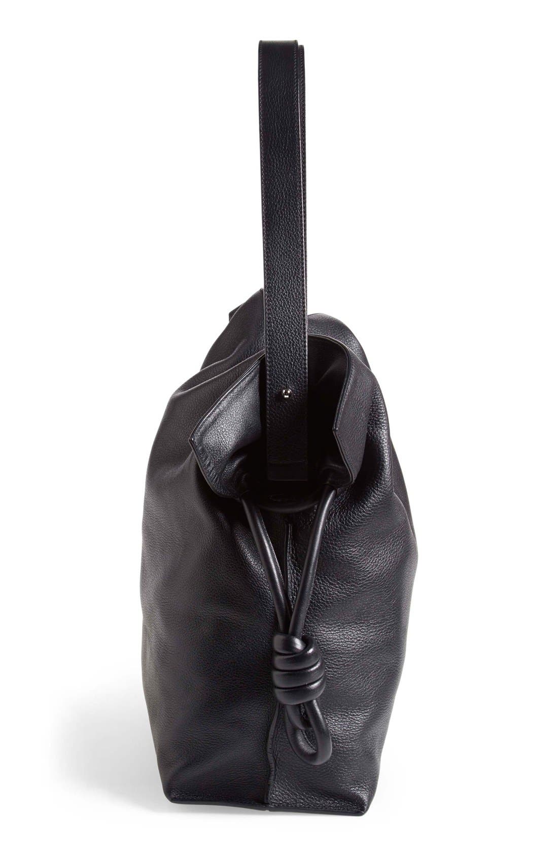Loewe 'Flamenco Knot' Calfskin Leather Bag, Alternate, color, 