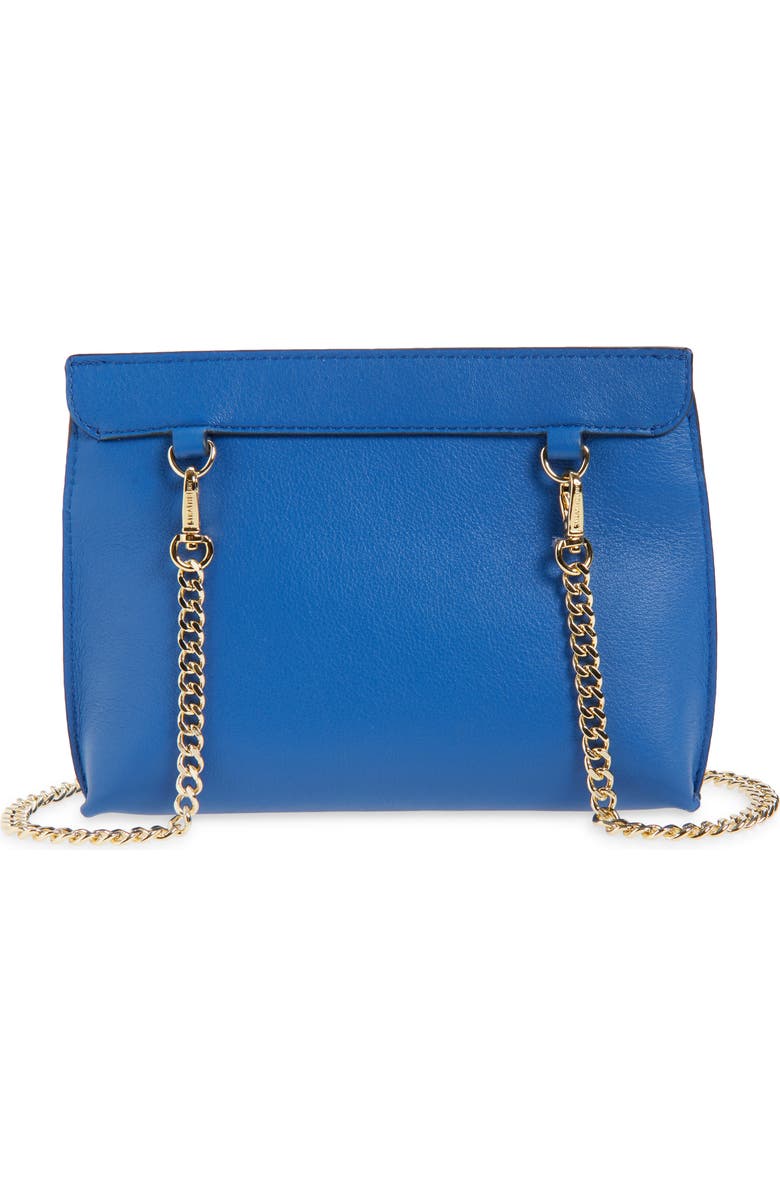 Strathberry Mini Stylist Leather Crossbody Bag, Alternate, color, True Blue