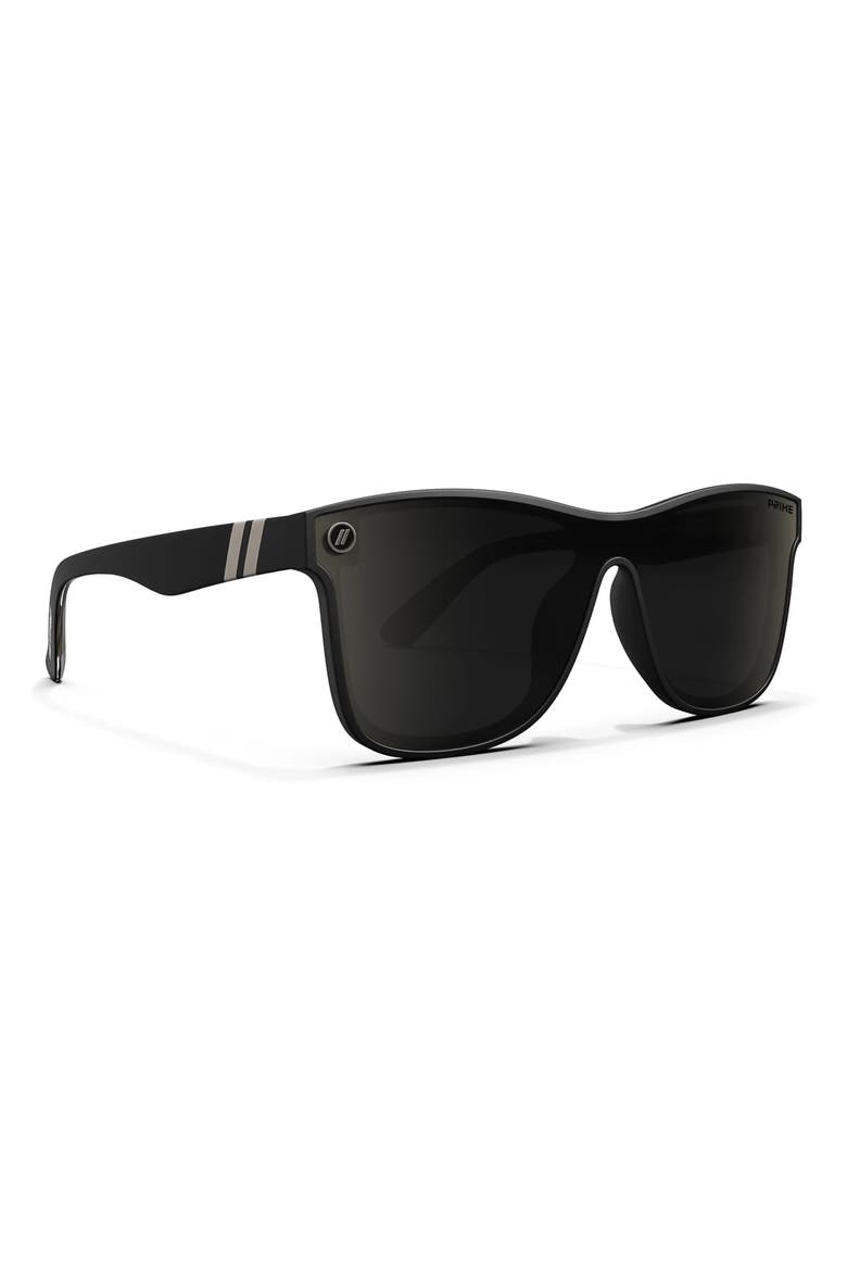 Millenia DX 99mm Polarized Square Sunglasses, Alternate, color, PRIME BLACK