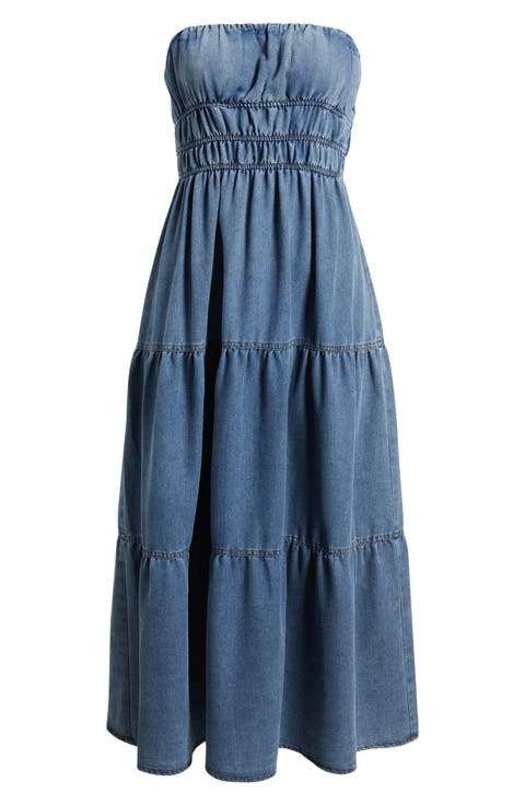 Blue Wedding Guest Dresses