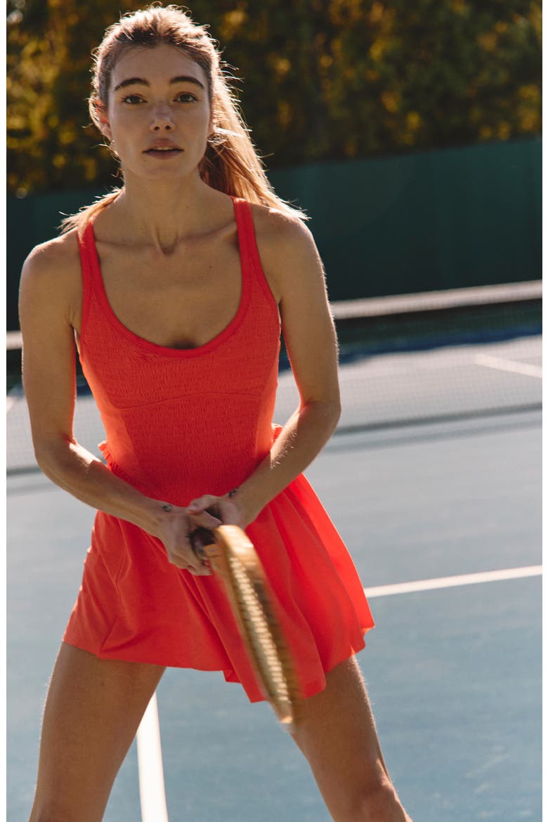 FP Movement Smockin' Hot Dress, Alternate, color, SCARLETT