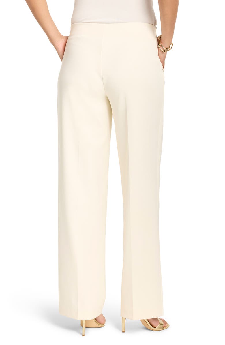 NIC+ZOE Lenox Wide Leg Stretch Pants, Alternate, color, Classic Cream