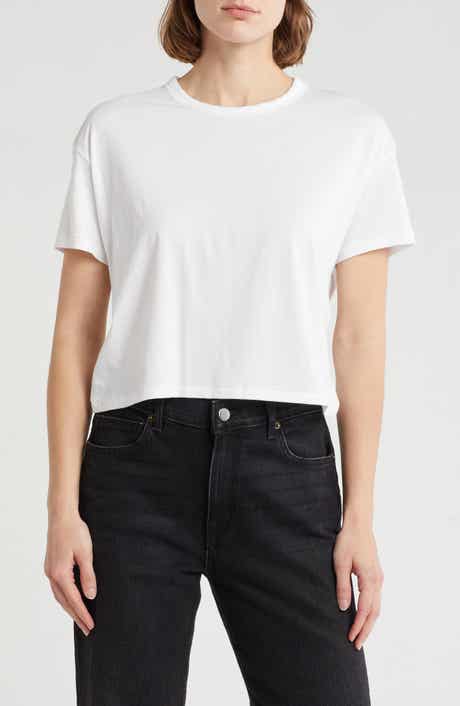 rag & bone Mai Boxy Crop T-Shirt
