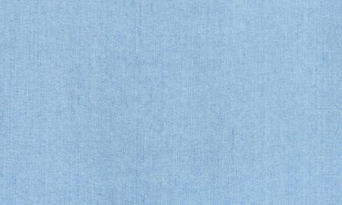 BLU PEPPER BLU PEPPER FLUTTER SLEEVE CHAMBRAY TOP 