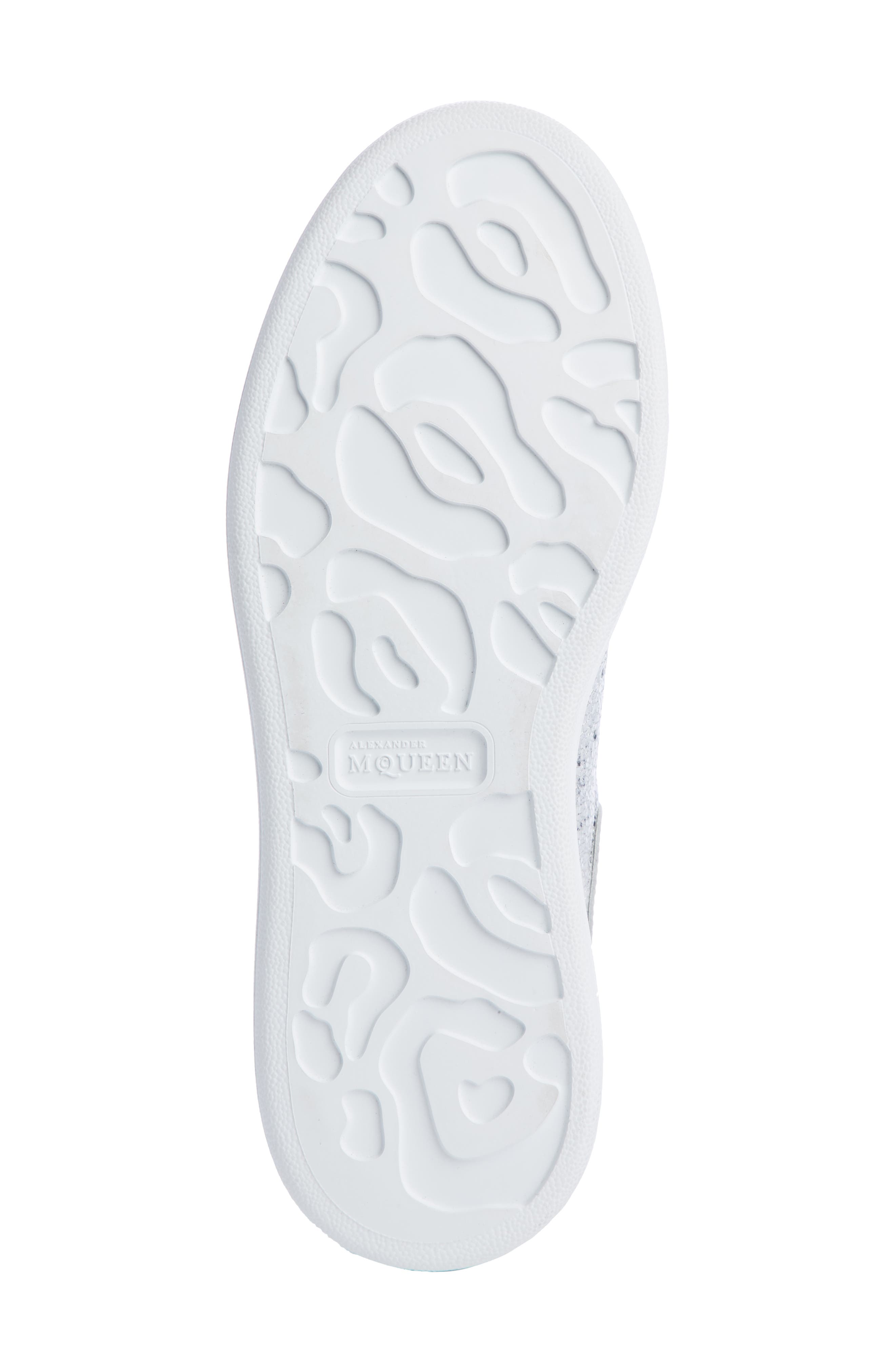 Oversized Sneaker, Alternate, color, SILVER/ WHITE