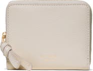Kate Spade New York loop small pebbled leather zip wallet