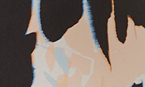 AFRM AFRM GENIE PRINTED CUTOUT HALTER JERSEY MAXI DRESS