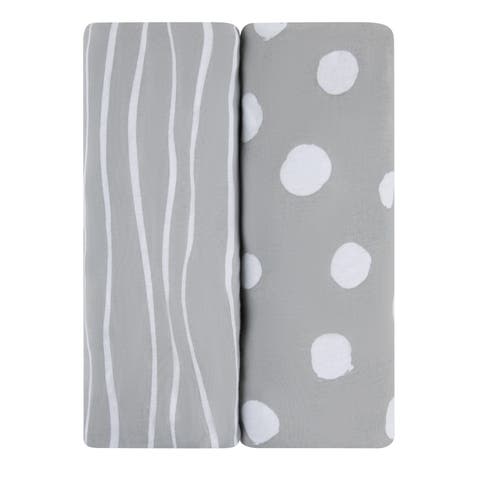 Baby Fitted Crib Sheet Set 2 Pack