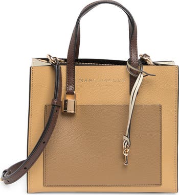 トートバッグ Marc Jacobs Mini Grind Colorblock Leather Tote Bag Marc Jacobs Mini Grind Colorblock Leather Tote Bag