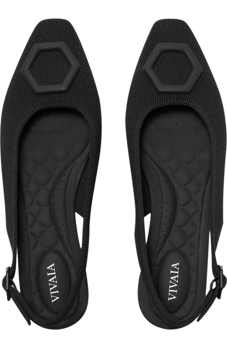 VIVAIA Mini Square-Toe Slingback Sandals, Alternate, color,