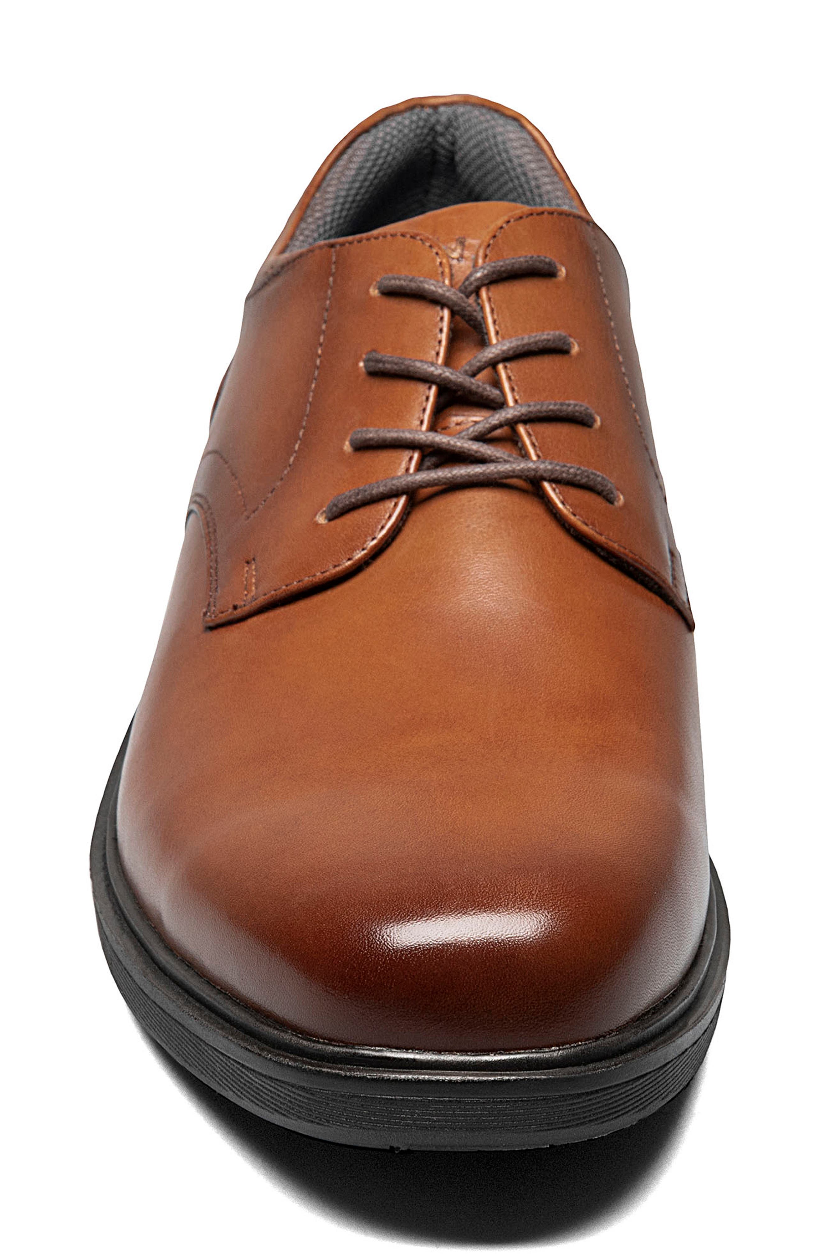 Kore Pro Plain Toe Derby - Wide Width Available, Alternate, color, COGNAC
