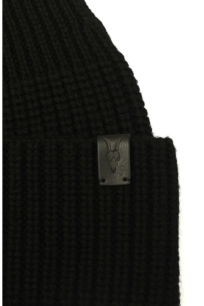 Declan Beanie, Alternate, color, BLACK