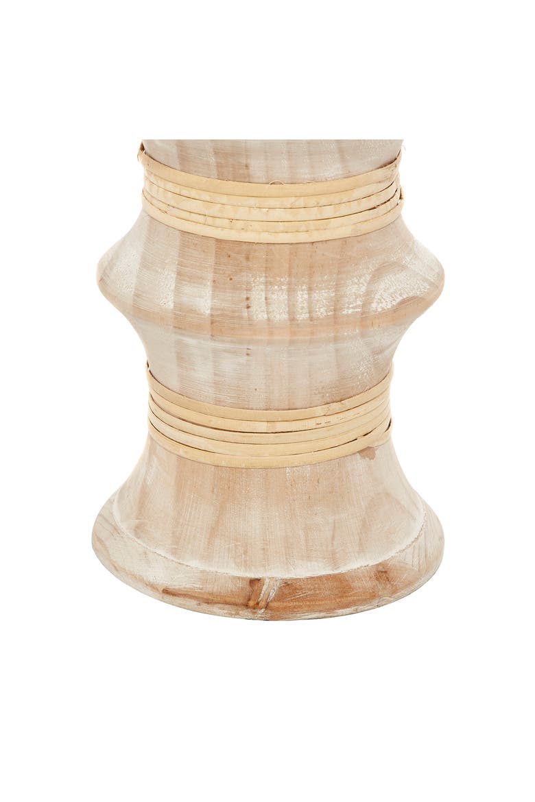 Brown Pine Coastal Candle Holder - Set of 3, Alternate, color, BROWN