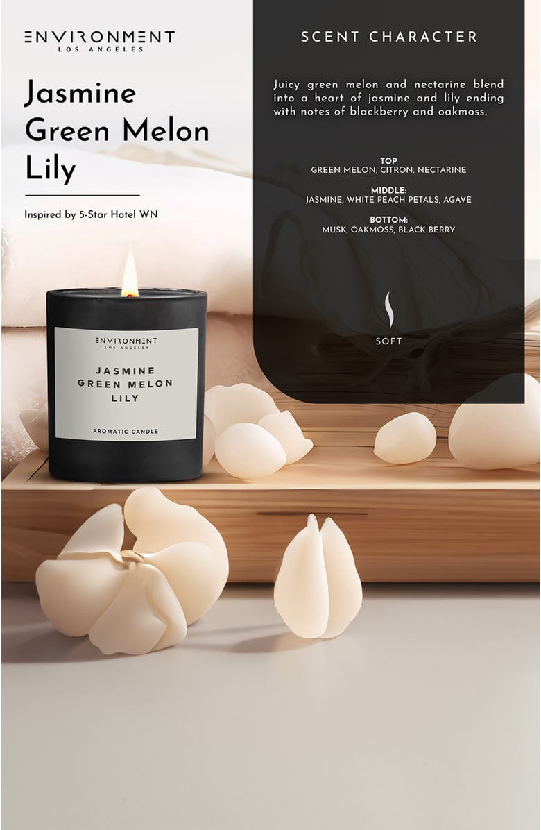 ENVIRONMENT Inspired by 5-Star Resort Scents Candle, Alternate, color, Inspired By Wynn Resorts
