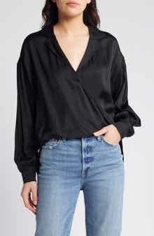 Penny Balloon Sleeve High-Low Top