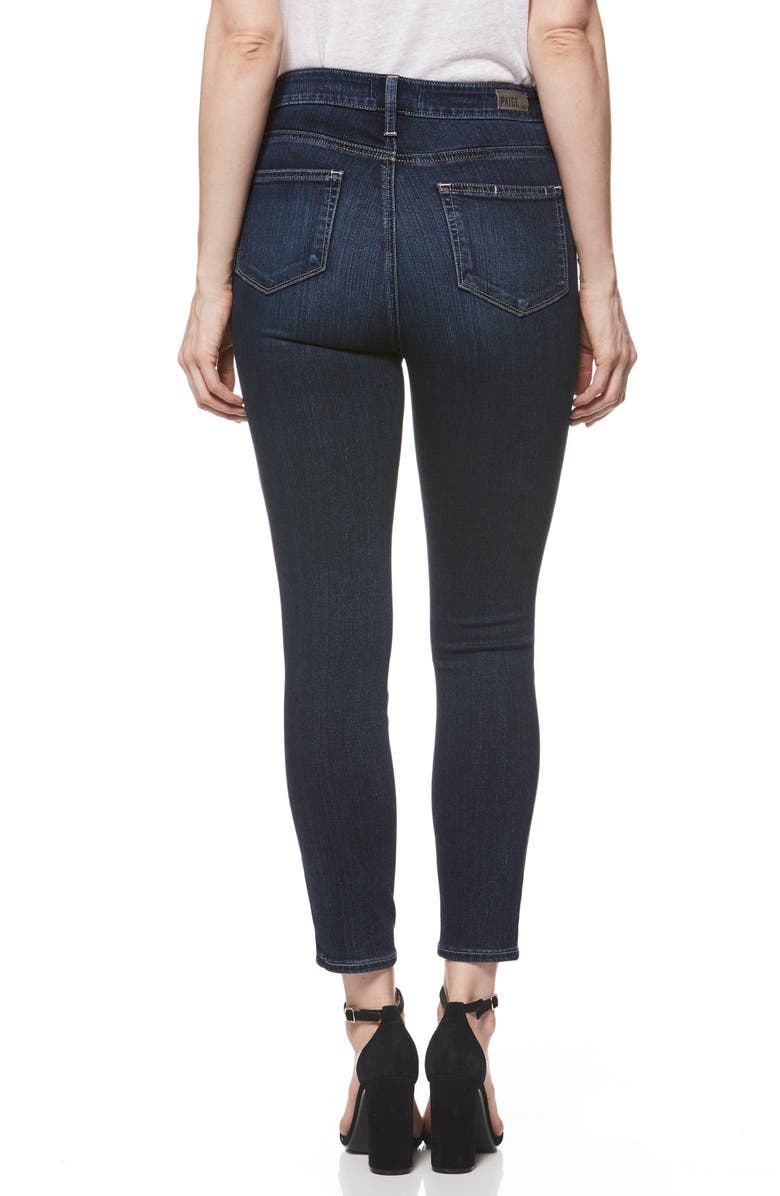 PAIGE Transcend - Margot High Waist Crop Skinny Jeans, Alternate, color, 