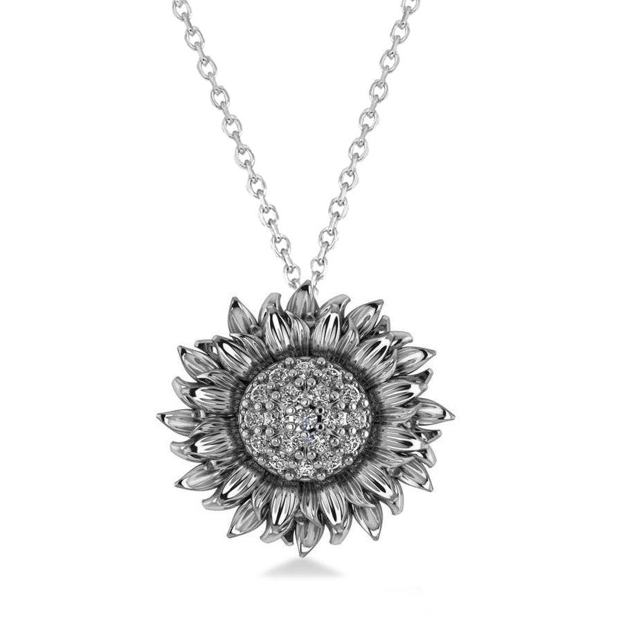 0.19ct, Dark White Gold