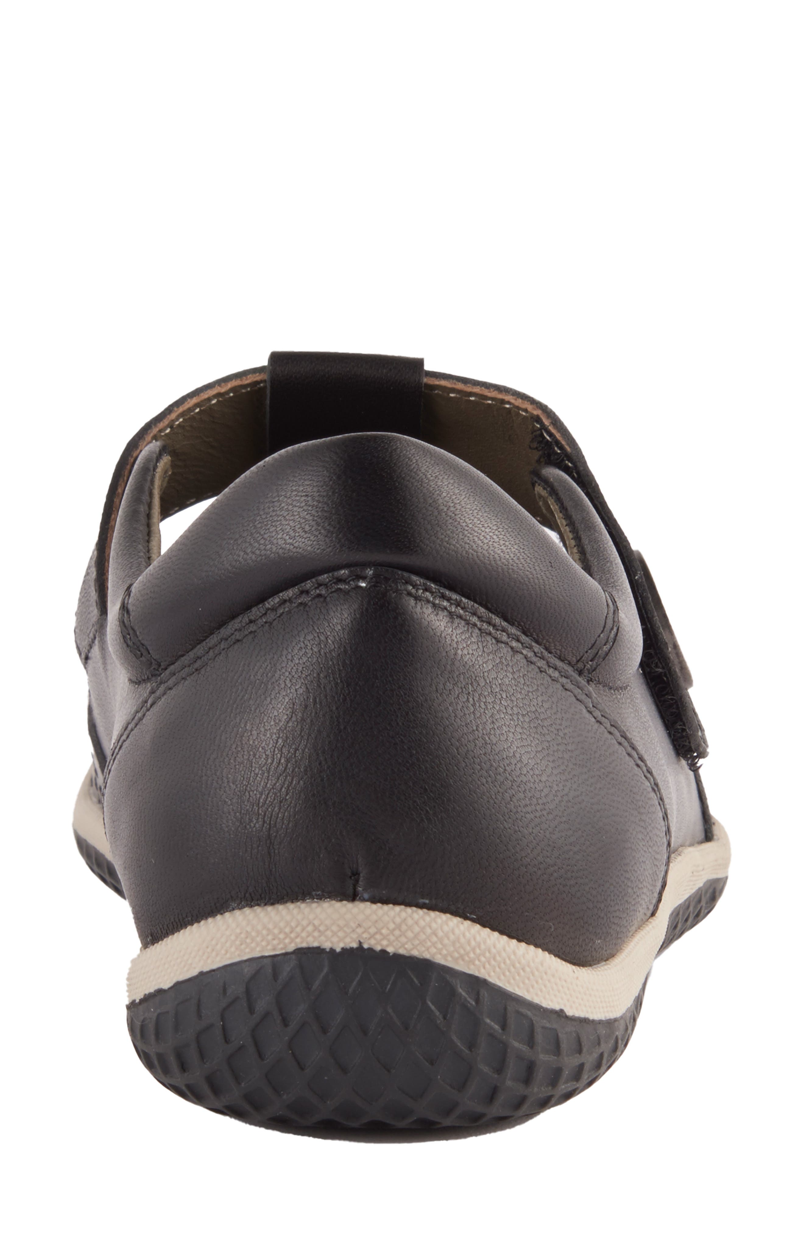 David Tate Optic Flat, Alternate, color, Black Nappa