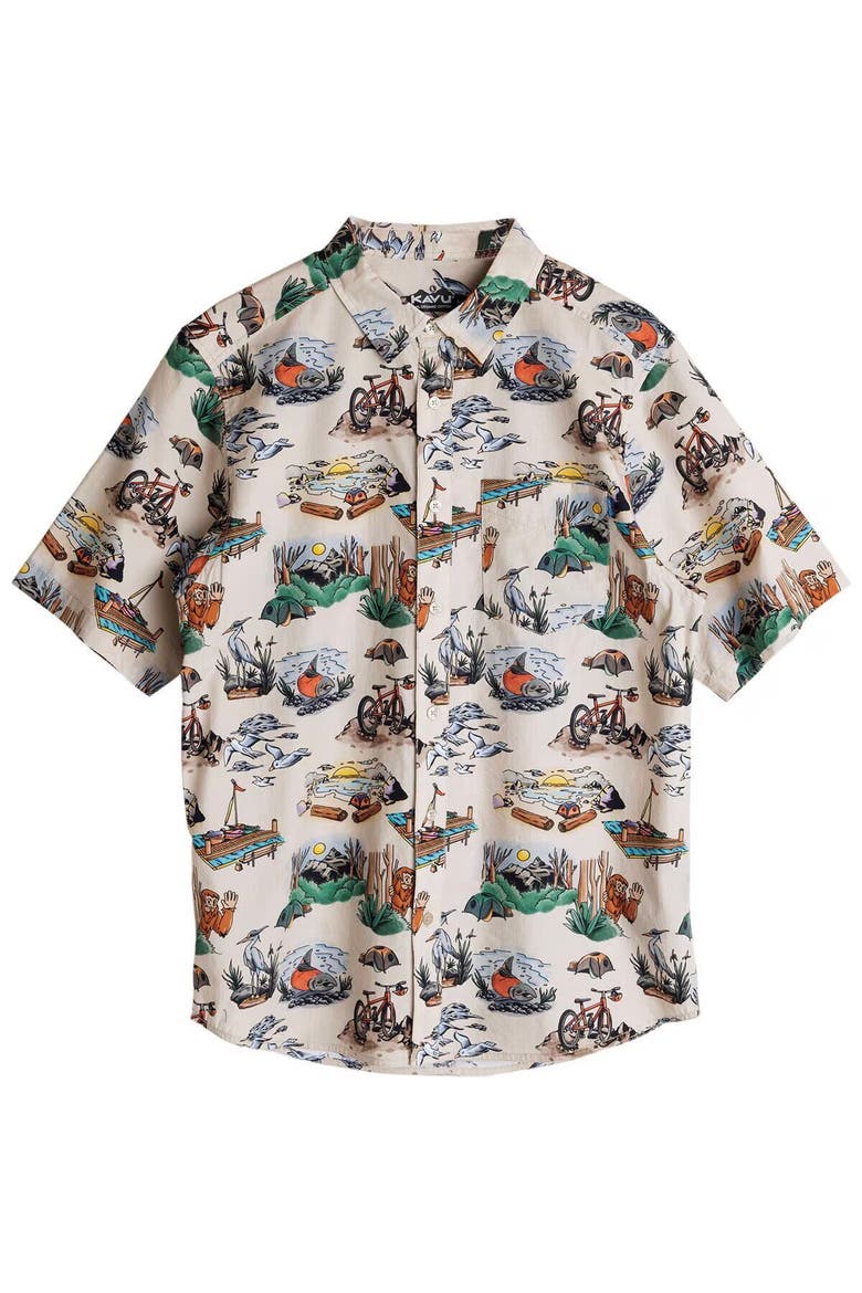 The Jam Short-Sleeve Shirt - Men's, Main, color, Places To Be