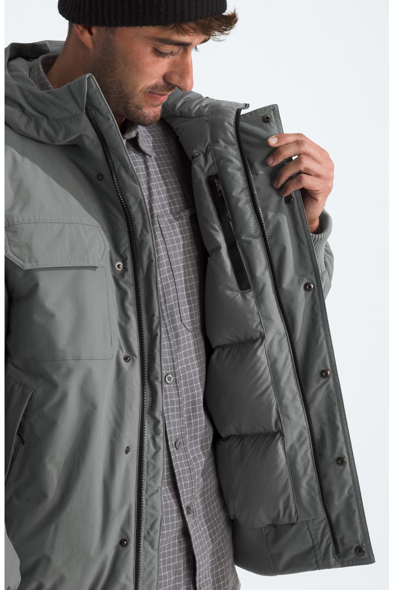 McMurdo Water Repellent 600 Fill Power Down Jacket with Removable Faux Fur Trim, Alternate, color, SMOKED PEARL