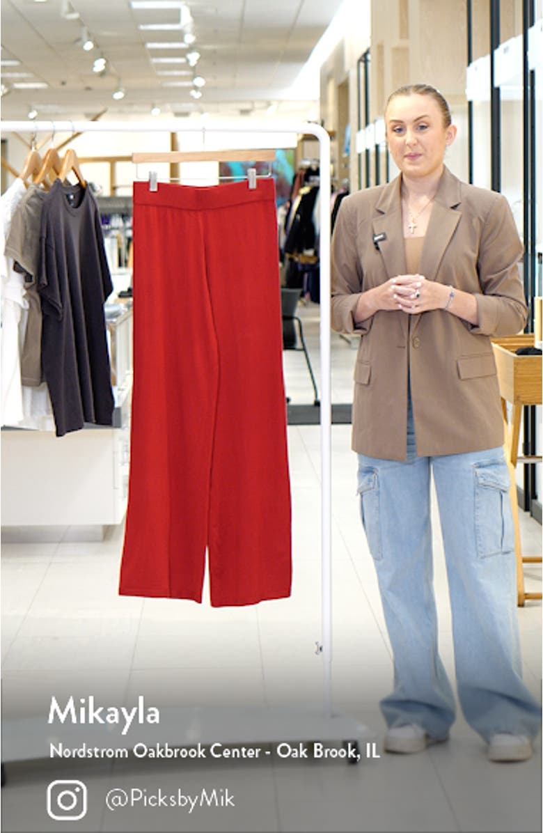 Knit Flare Pants, sales video thumbnail