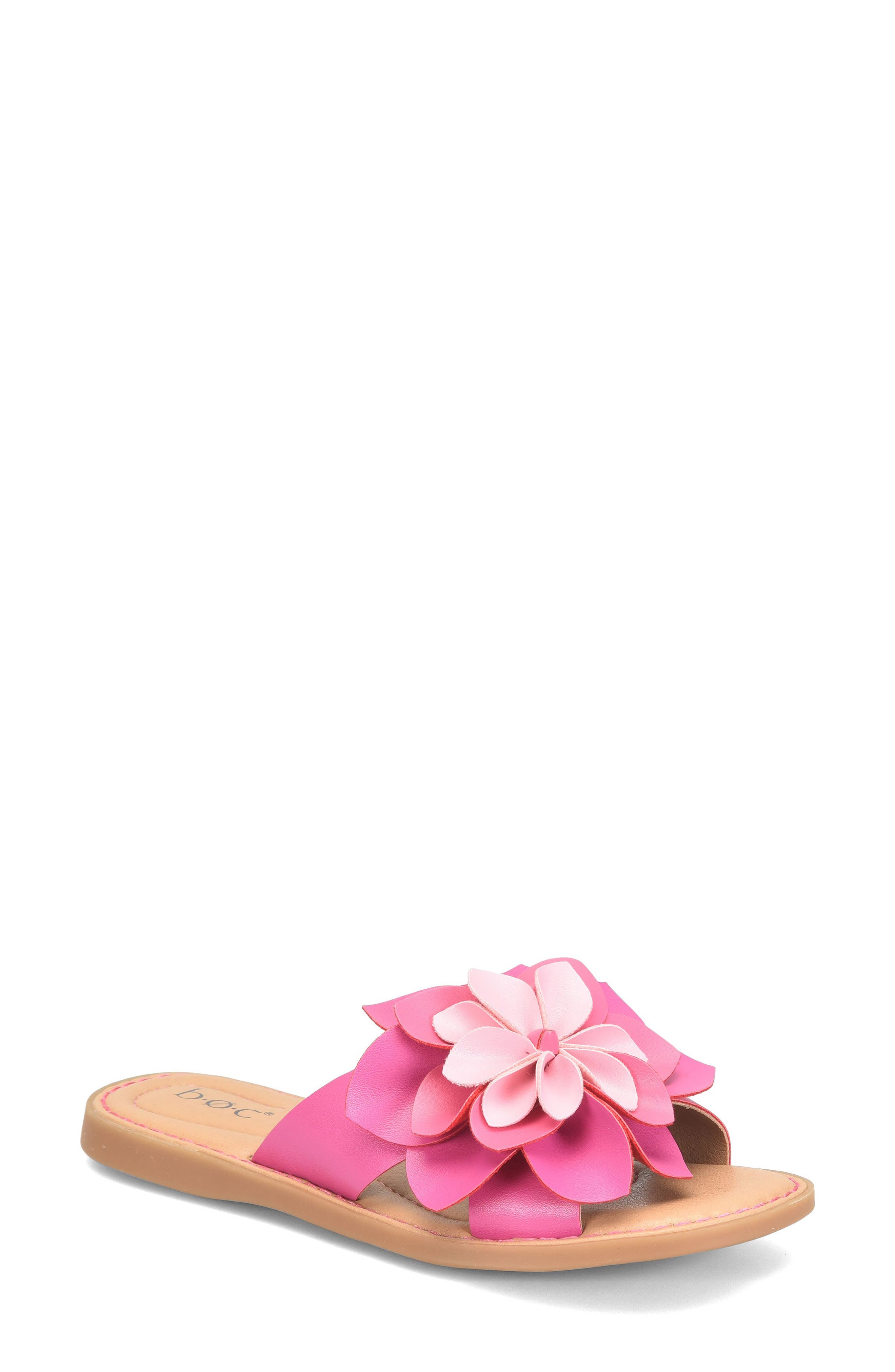 B O C BY BØRN Kasia Flower Slide Sandal