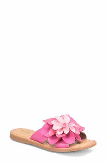 B O C BY BØRN Kasia Flower Slide Sandal
