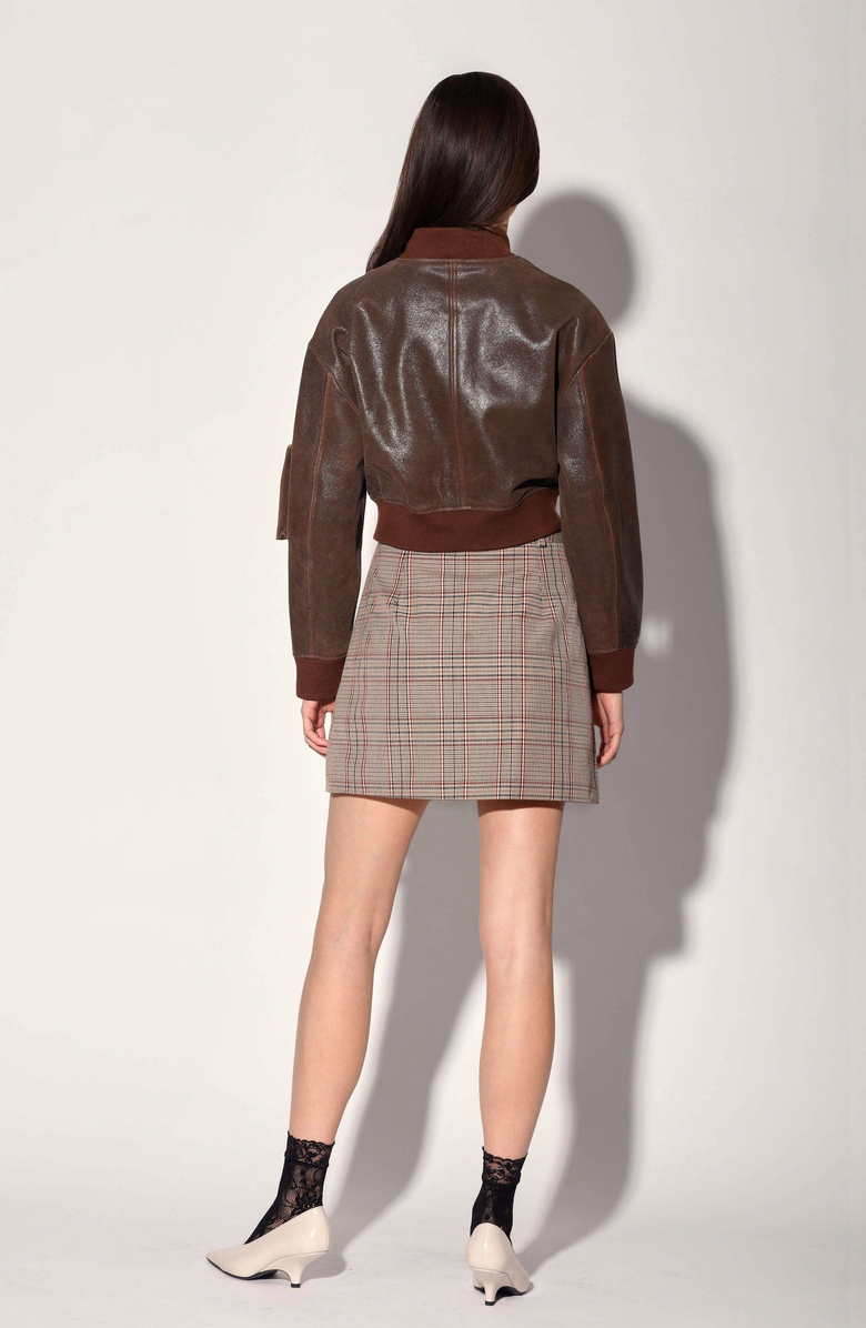 Walter Baker Andrea Jacket, Alternate, color, Ebony Beige