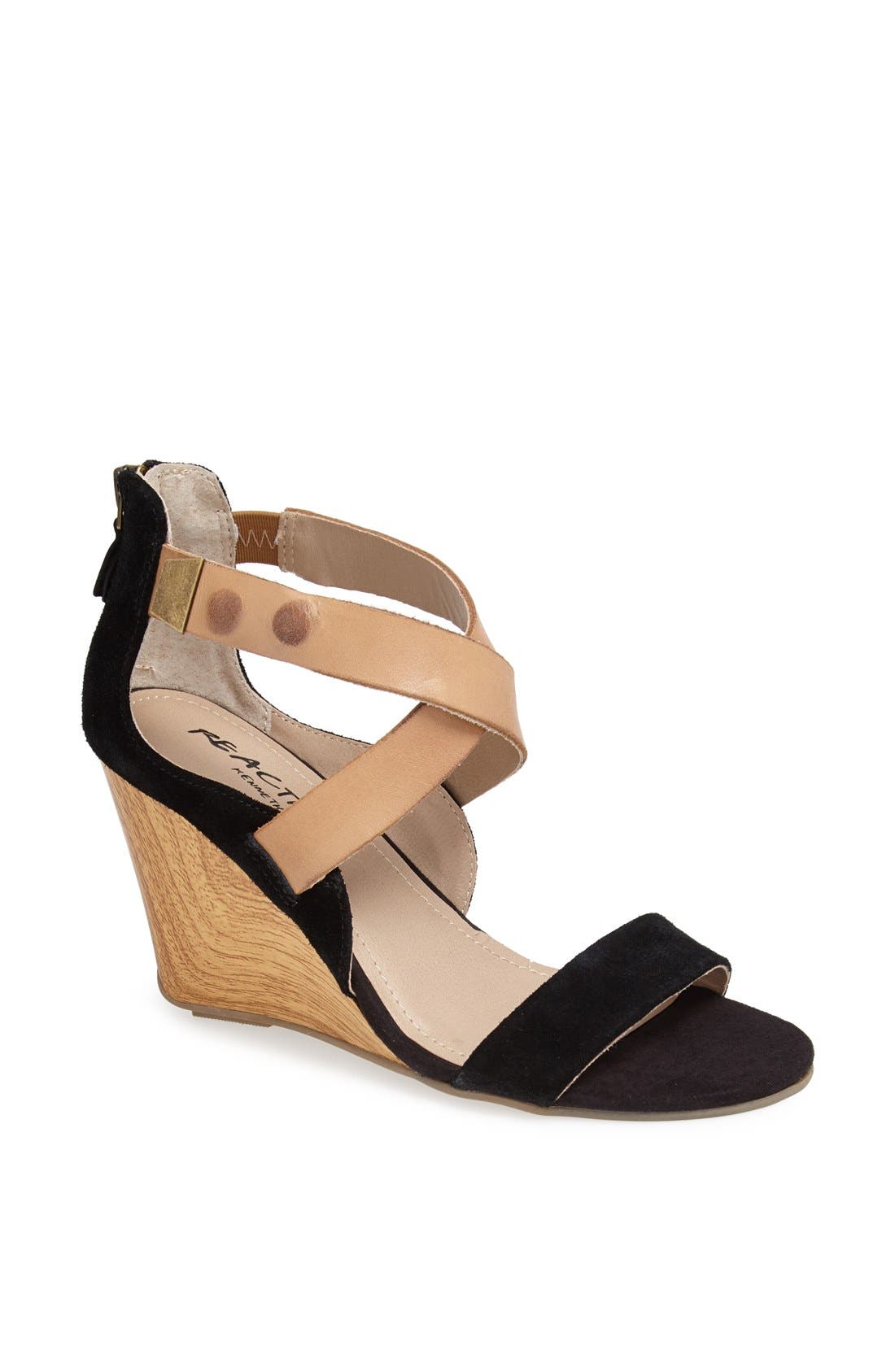 Reaction Kenneth Cole Kenneth Cole Reaction 'Oh Ava' Wedge Sandal, Main, color, 