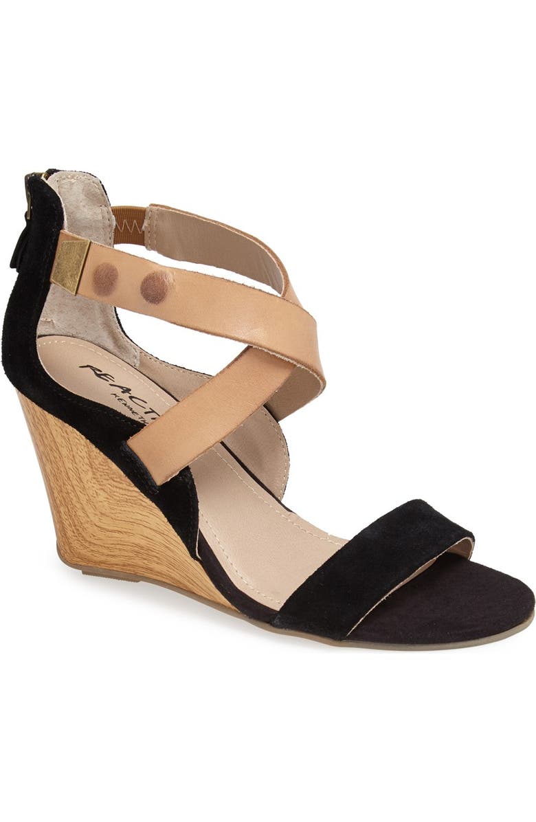 Reaction Kenneth Cole Kenneth Cole Reaction 'Oh Ava' Wedge Sandal, Main, color,