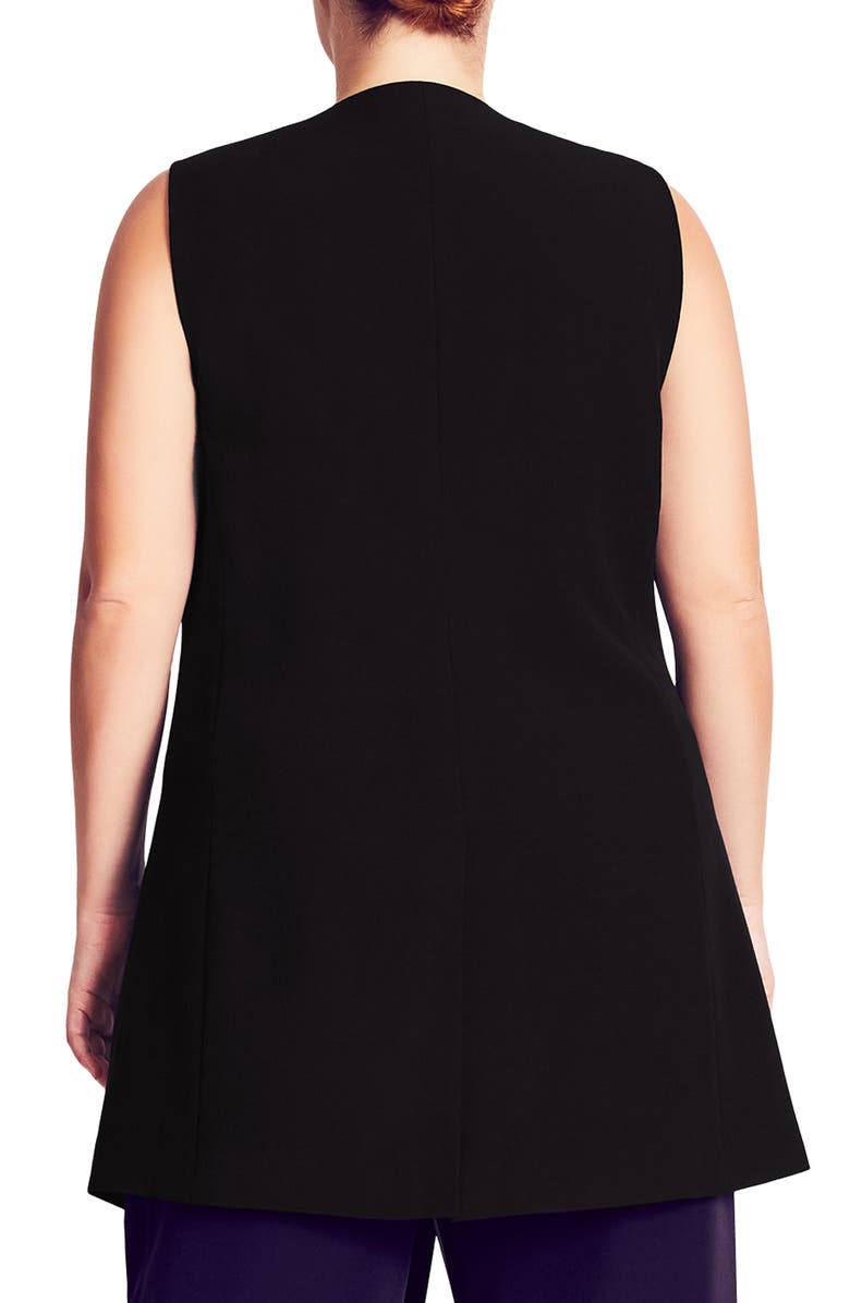 City Chic Maya Longline Vest, Alternate, color,