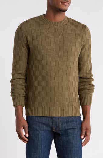 Textured Crewneck Sweater