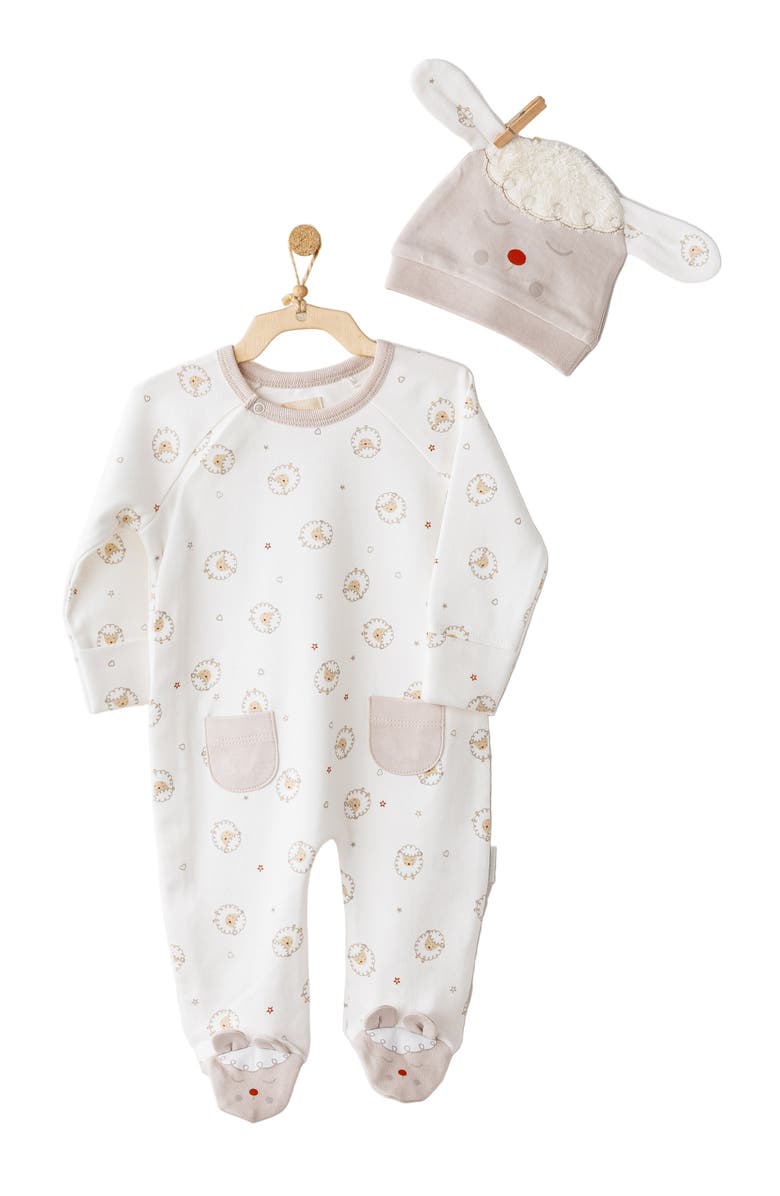 Andy Wawa Little Lamb Lounge Set, Alternate, color, Beige