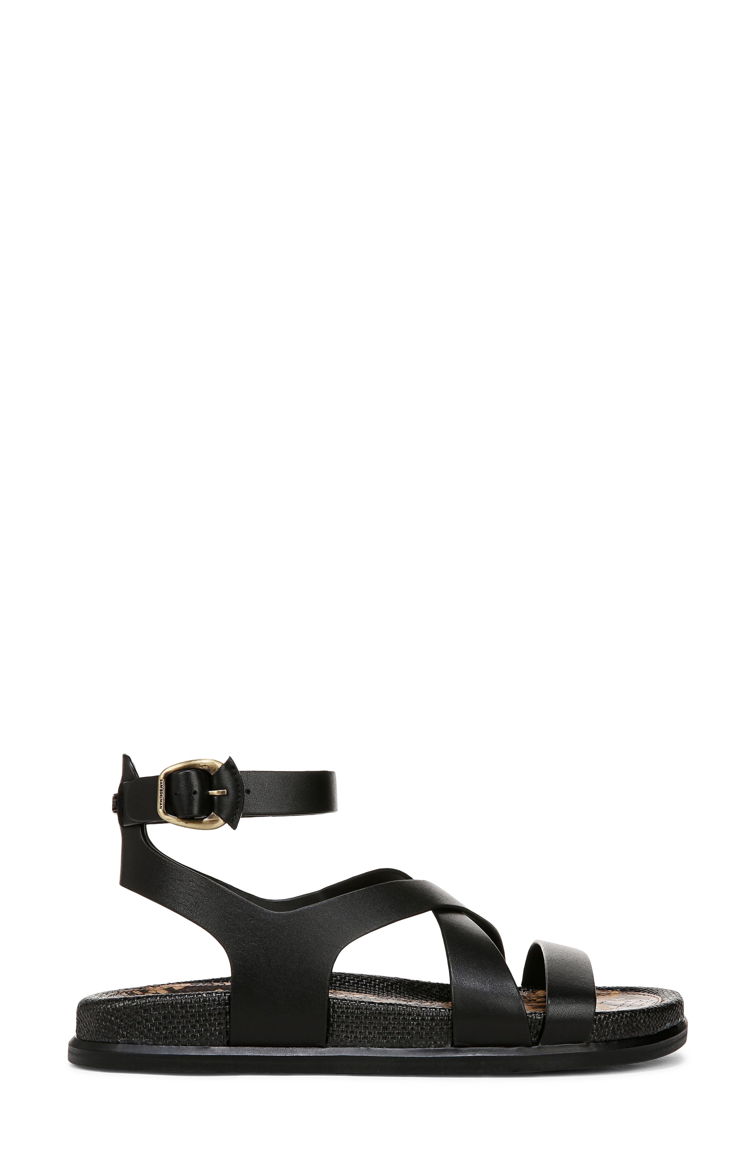 Sam Edelman Delia Ankle Strap Sandal, Alternate, color, 