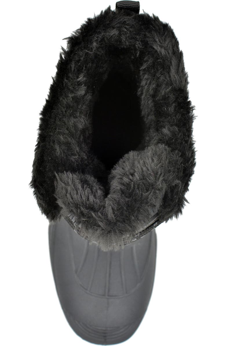 POLAR RANGE Decker Faux Fur Lined Snow Boot, Alternate, color, Grey
