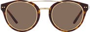 Ralph Lauren 49mm Round Sunglasses