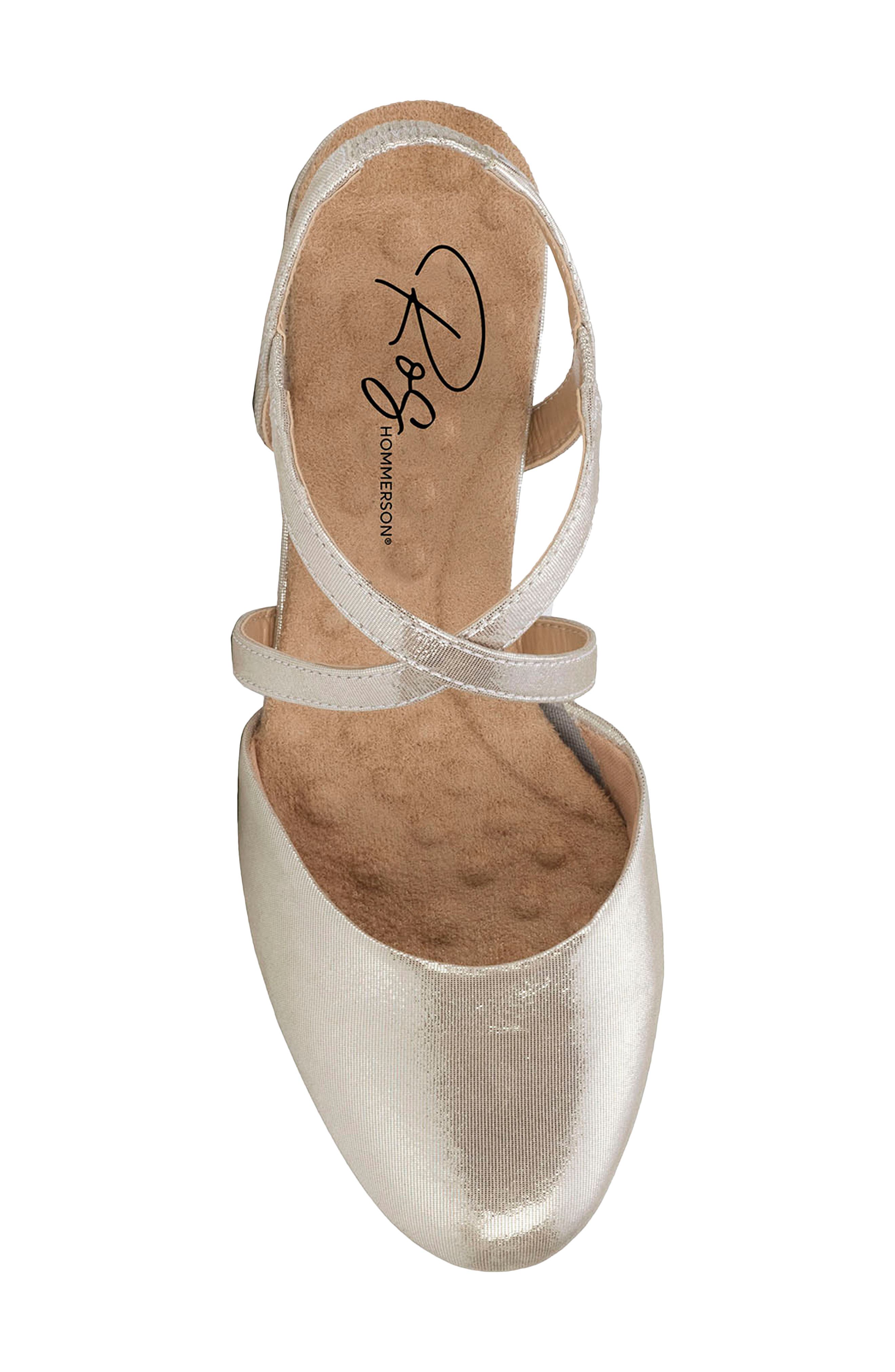 Caliente Slingback Pump, Alternate, color, SILVER GLITTER LEATHER