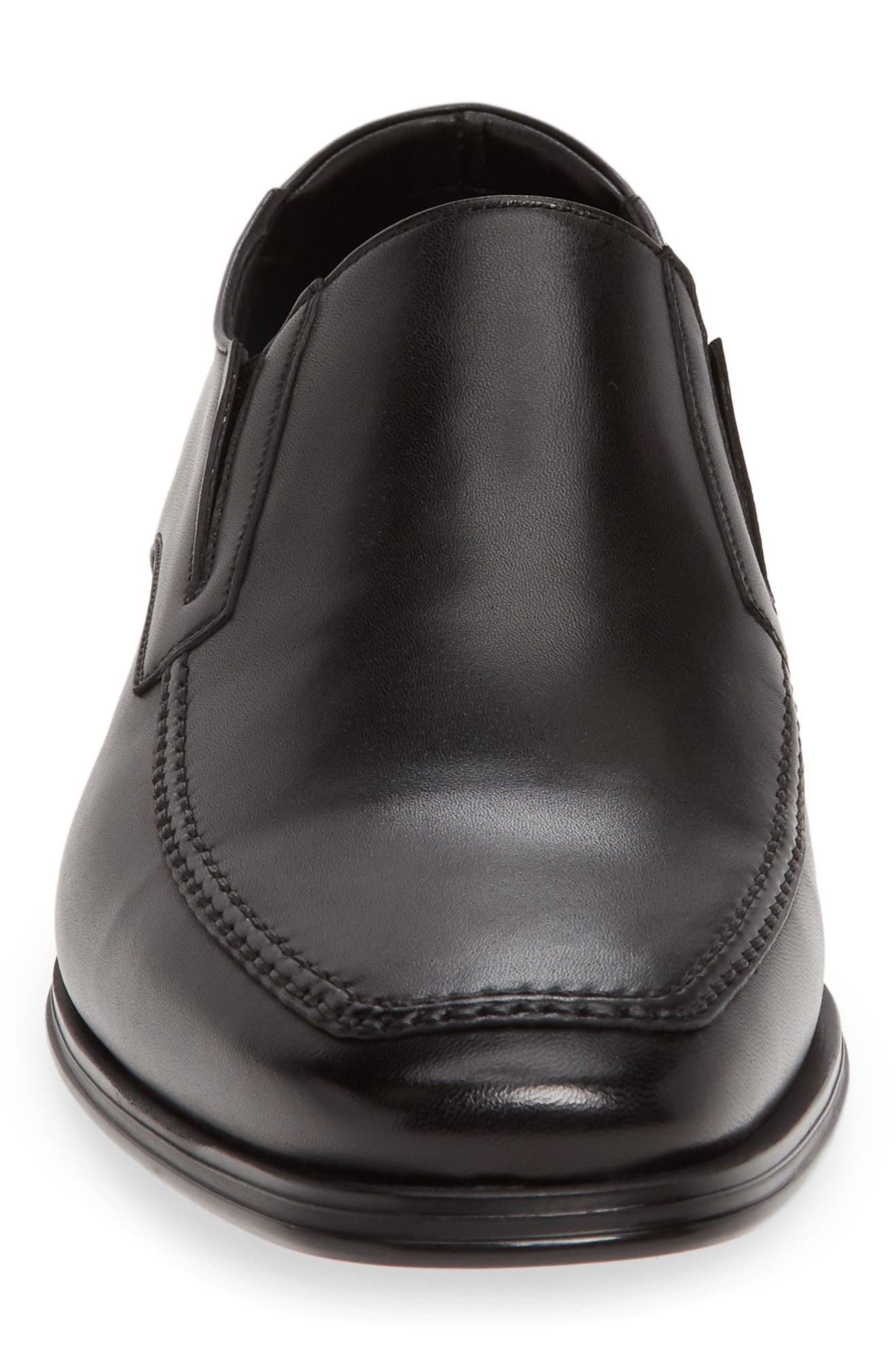 Magnanni Madrid Venetian Loafer, Alternate, color, Black