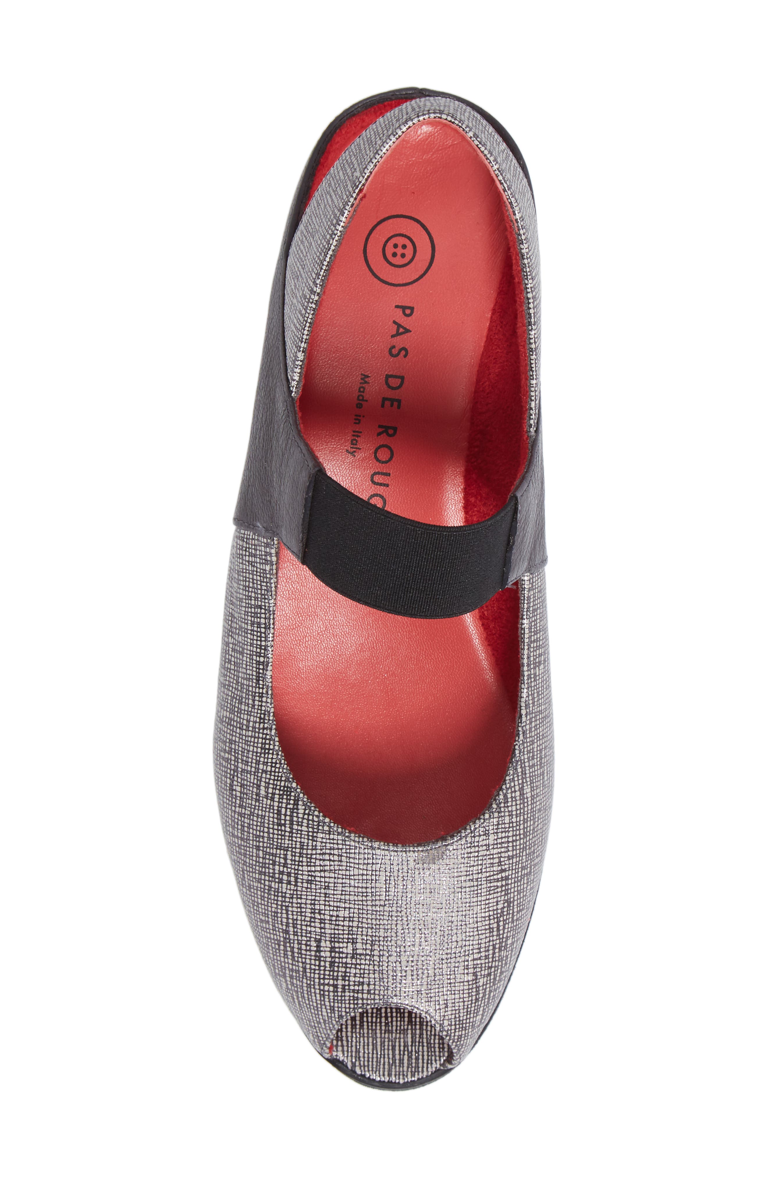 Pas de Rouge Silvia Mary Jane Sandal, Alternate, color, 